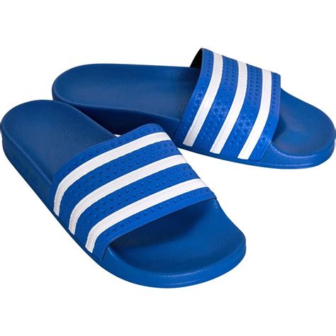 adidas slippers dames blauw groen|adidas adilette slippers.